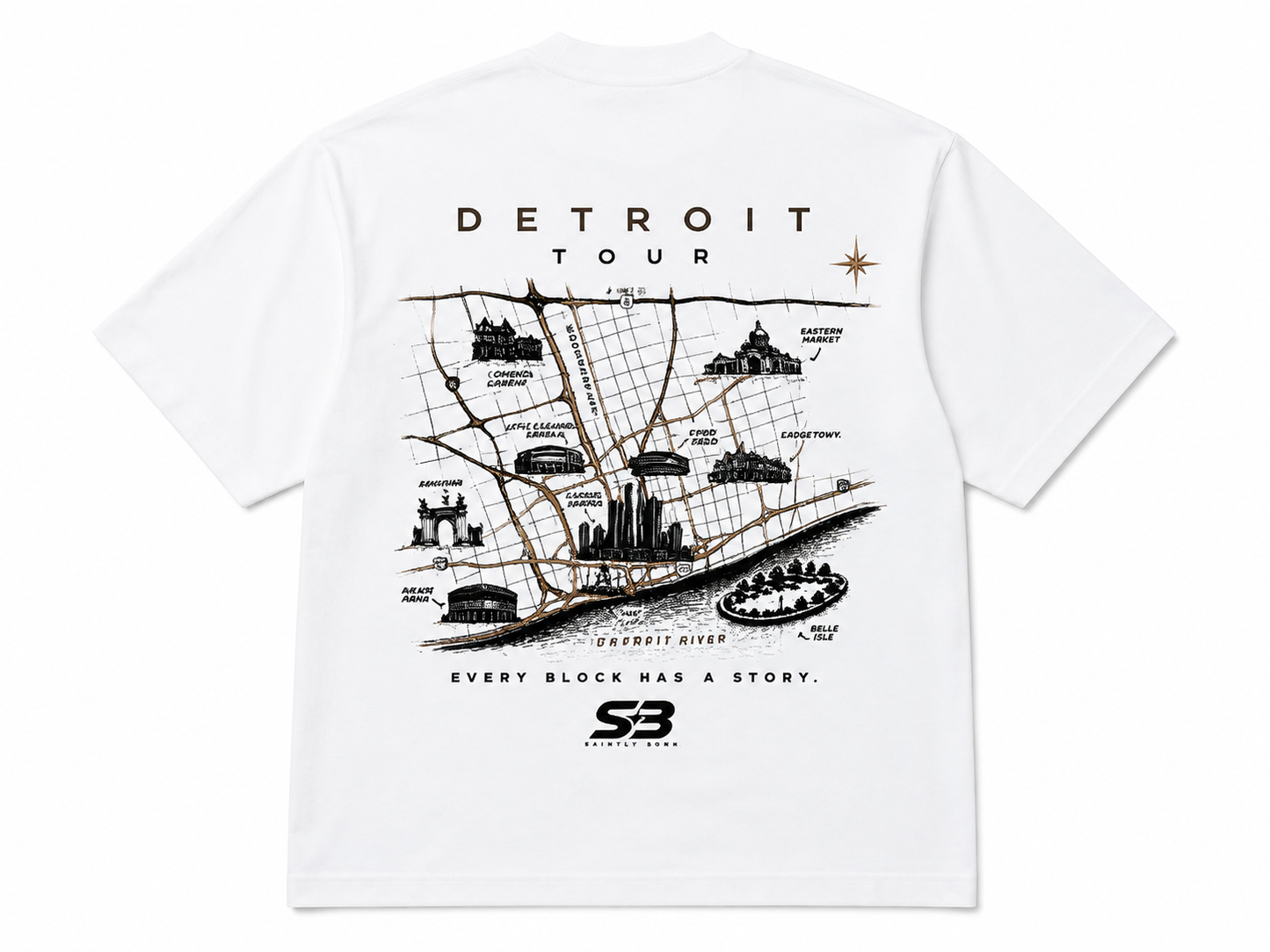 DETROIT TOUR TEE